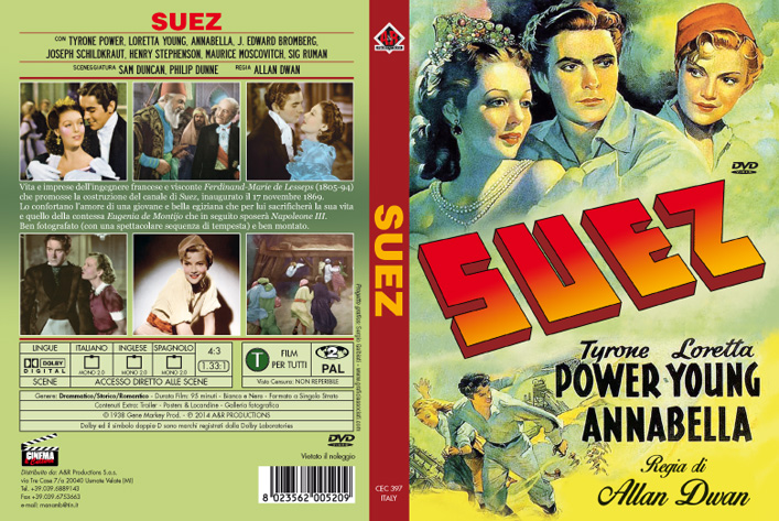 Suez (1938)<br> Cinema & Cultura<br>A&R Productions